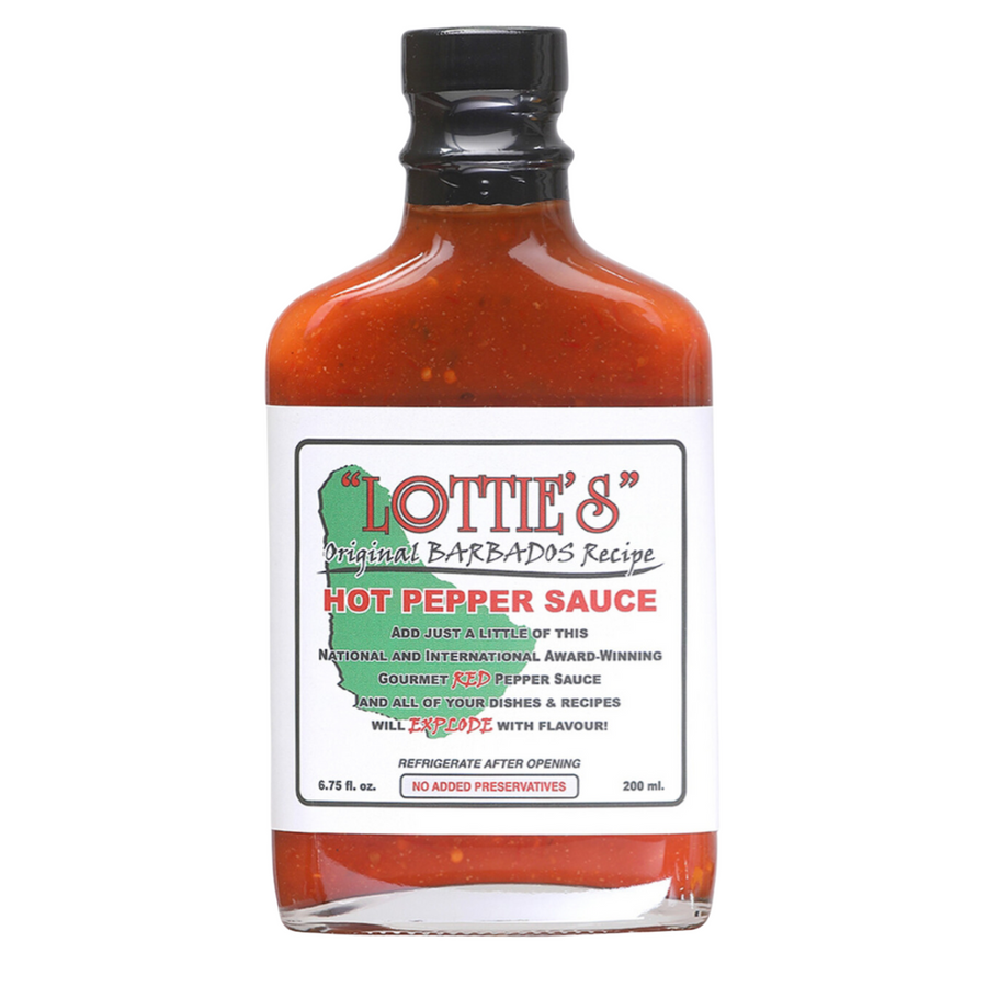 Lottie's Original Barbados Red Hot Pepper Sauce